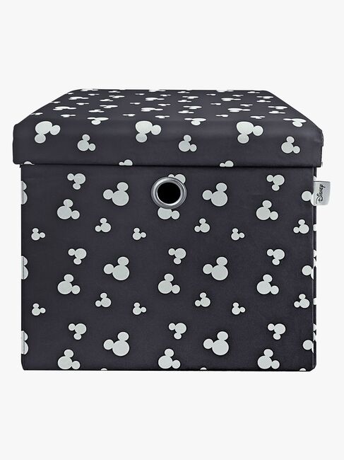 Disney Musse Pigg Sittpuff med Förvaring, Grå