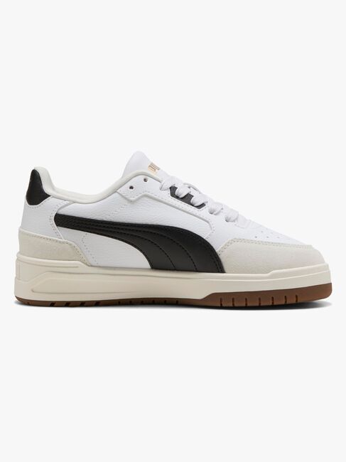 Puma Shuffle Downtown Lo OG Jr Sneakers, White/Black