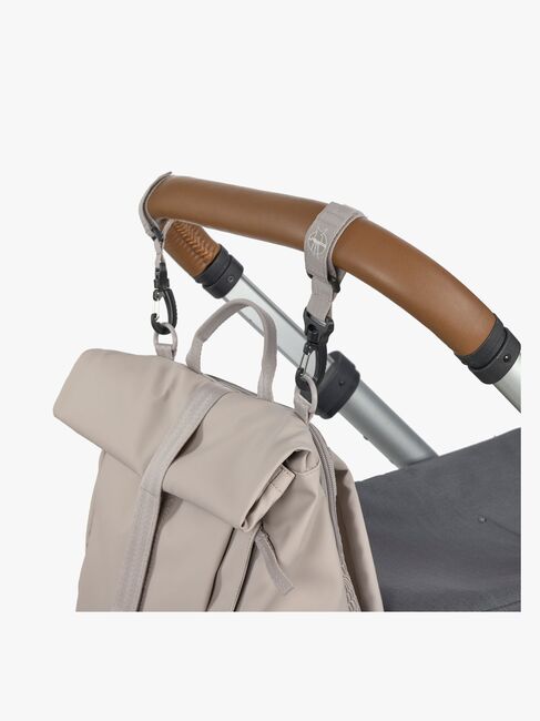 Lässig Rolltop Skötväska Ryggsäck, Taupe