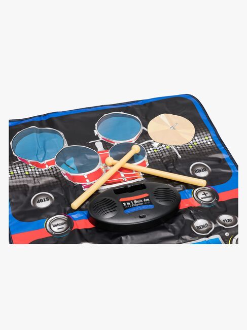 Cloudberry Castle Lekmatta Piano och Trummor, 90x69 cm