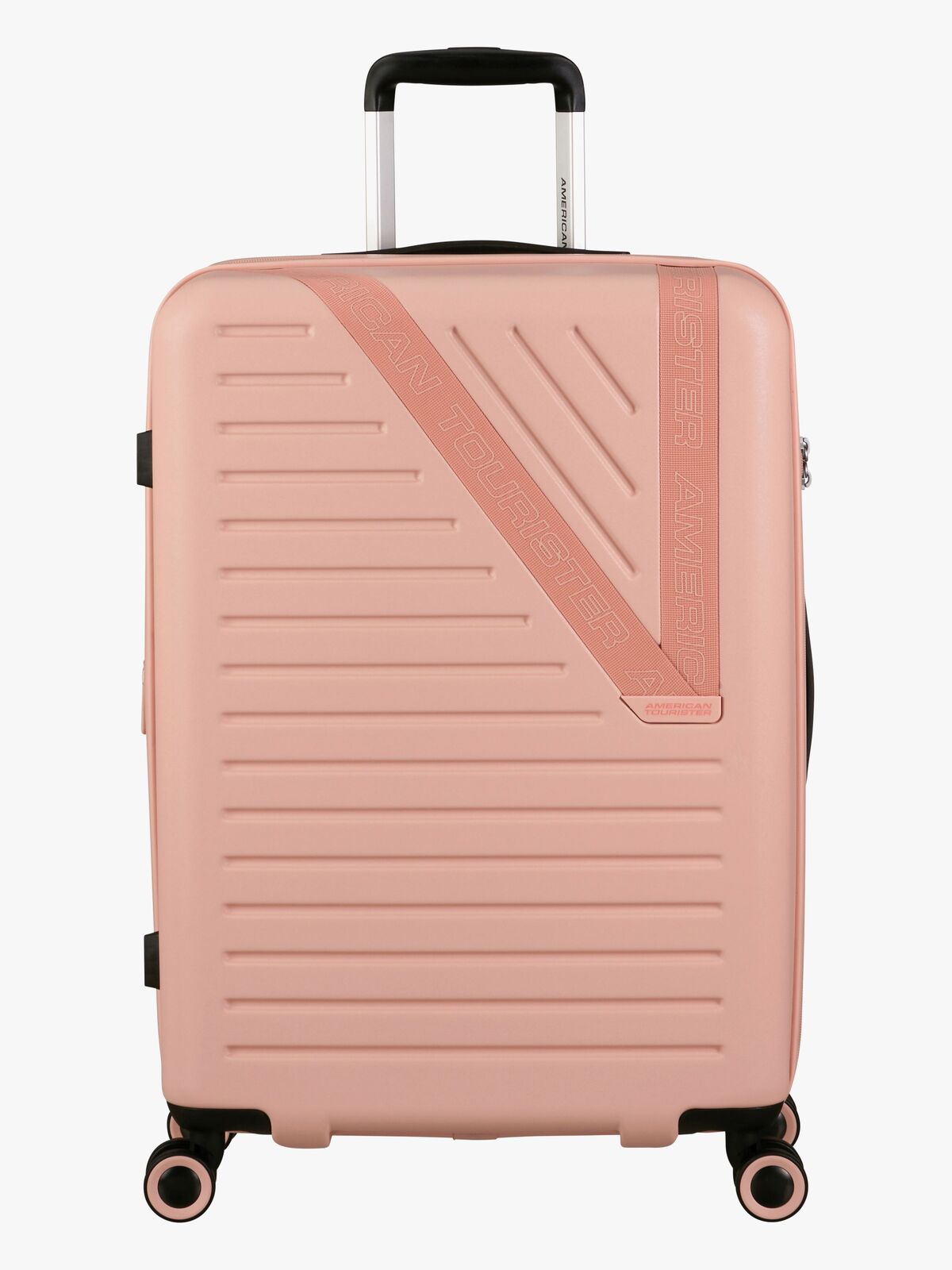 American Tourister Dynabelt Spinner Resväska 68L, Sandy Rose