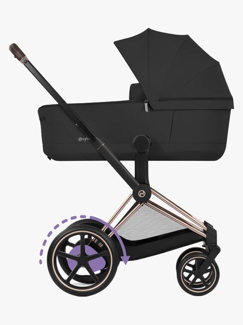 Cybex ePriam Duovagn, Rosegold/Sepia Black