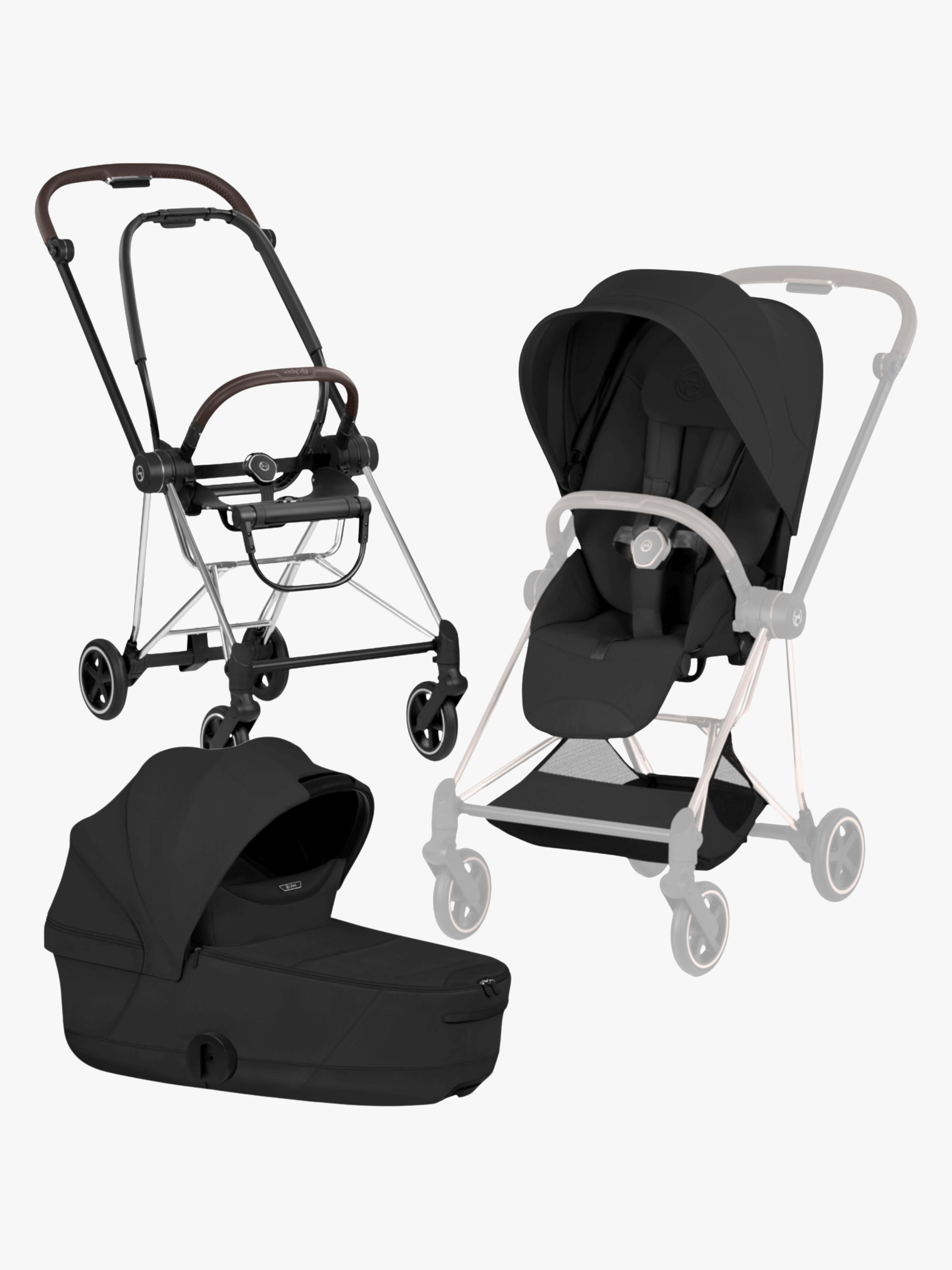 Cybex Mios Style Duovagn, Chrome Brown/Sepia Black