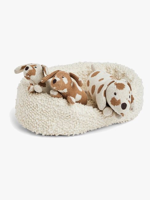 Smallstuff Hundkorg med Hundmamma och Valpar