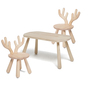Minitude Nordic Bord Oval stol älg,trä