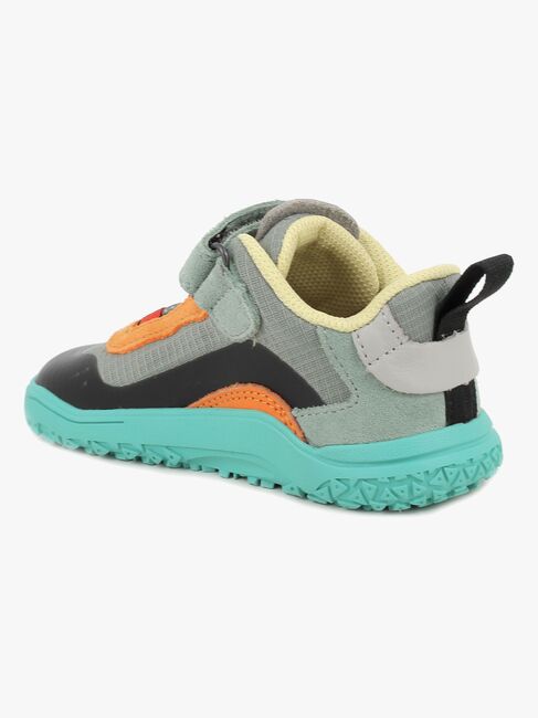 Primigi Pyr GTX Barefoot Sneakers, Green/Orange