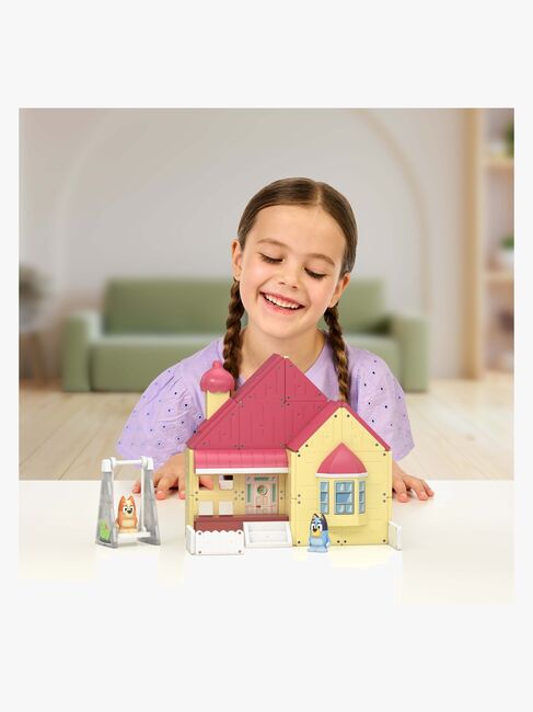 Bluey Tile Town Bluey Heeler House Magnetset 46 Bitar