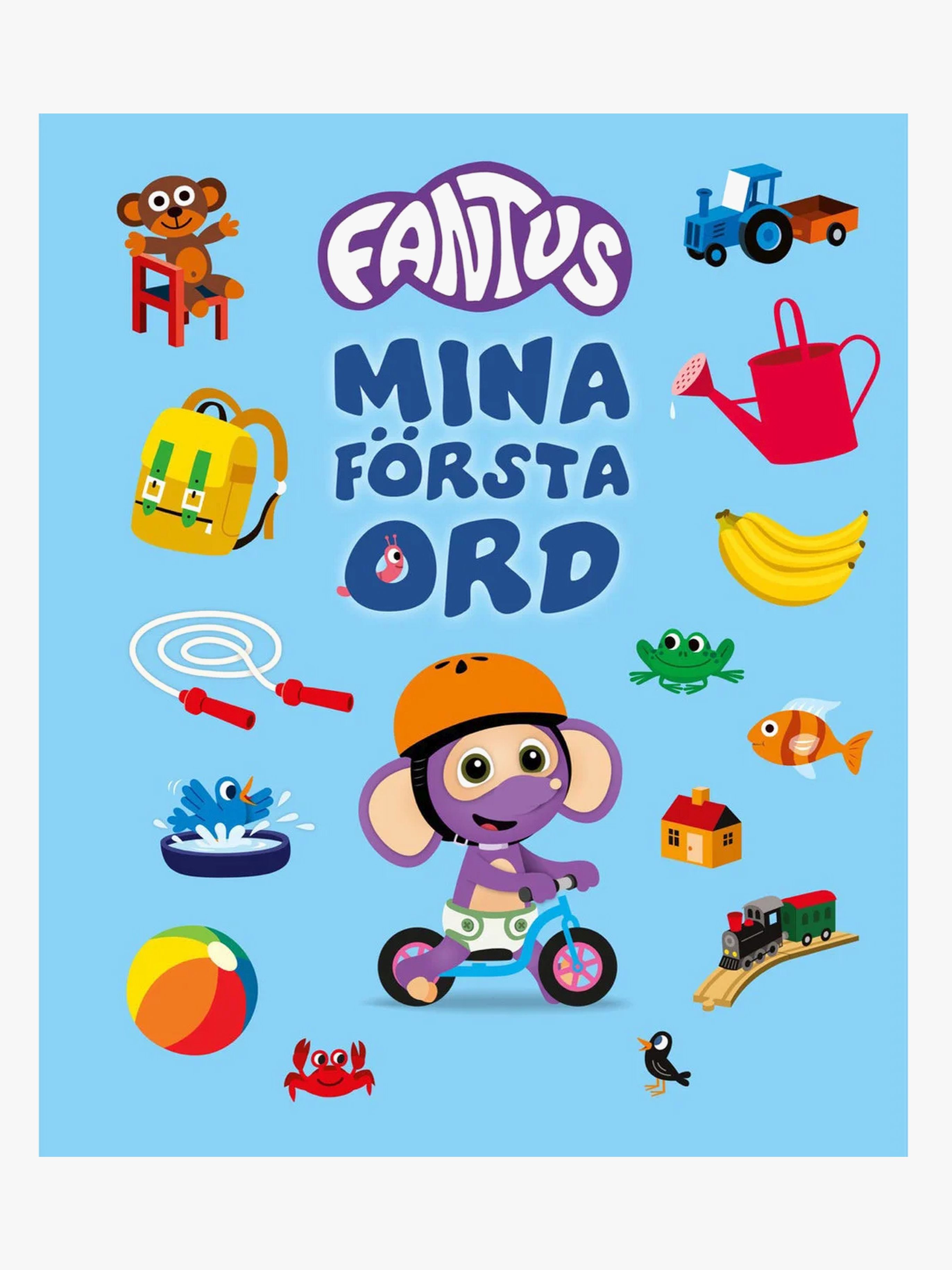 Tukan Förlag Fantus Barnbok Mina Första Ord