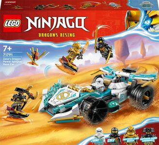 LEGO Ninjago 71791 Zanes Spinjitzuracerbil Med Drakkraft