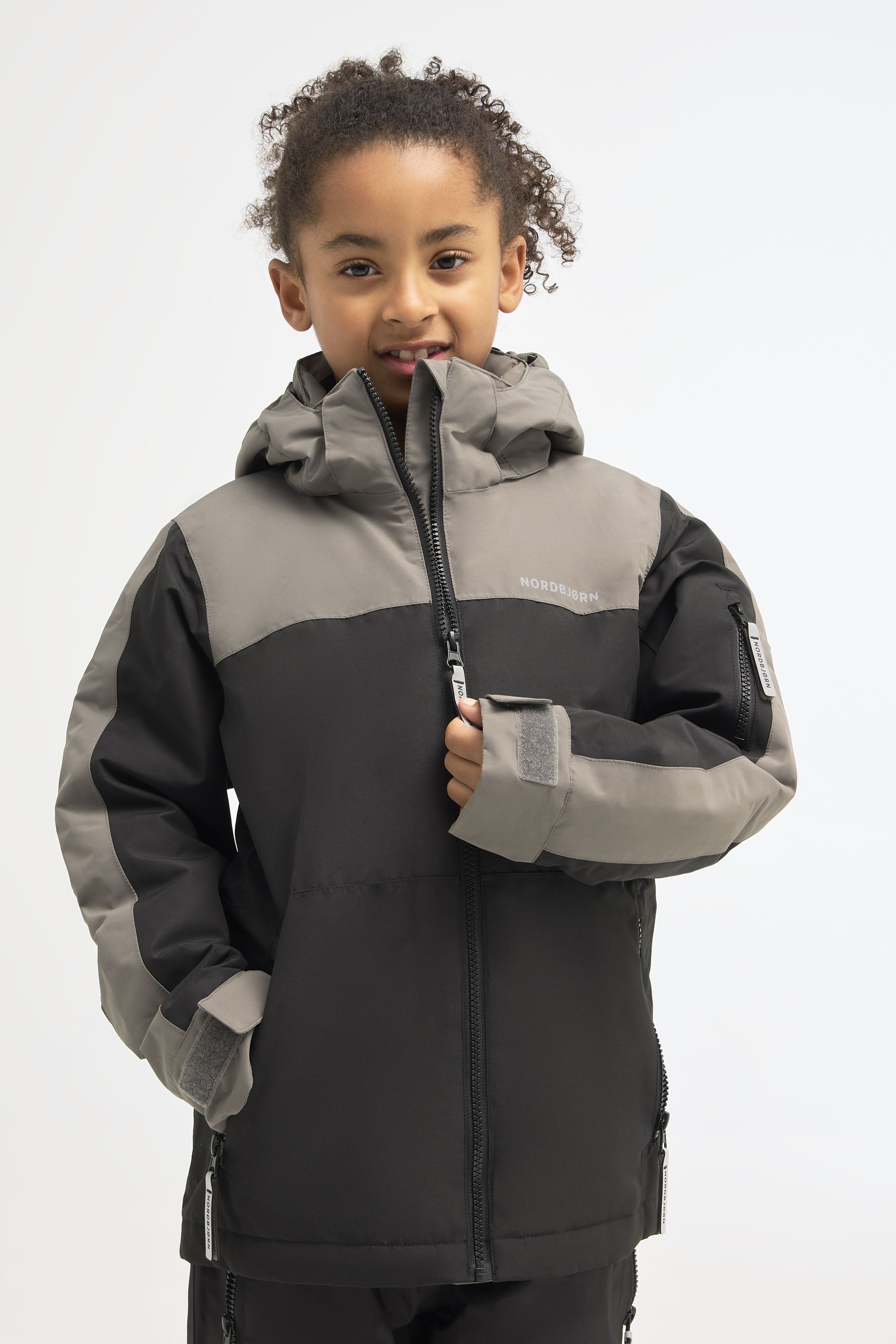 Nordbjørn Åre Skidjacka Black Combo Stl 128