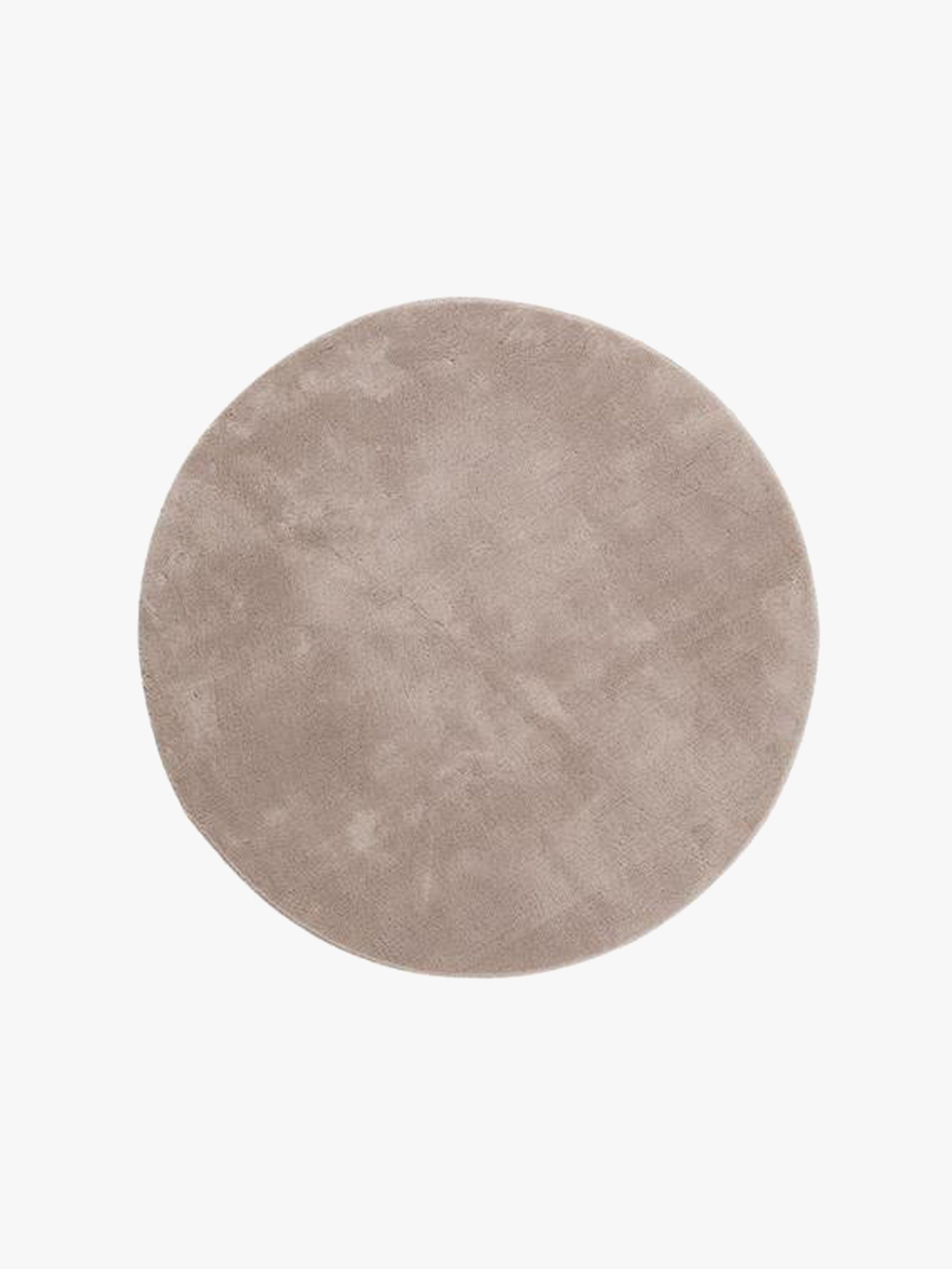 KMCarpets Barnmatta Rund 120, Soft Greige, Barnrum