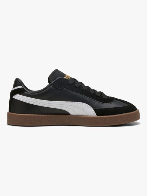 Puma Club II Era Jr Sneakers, Black/White