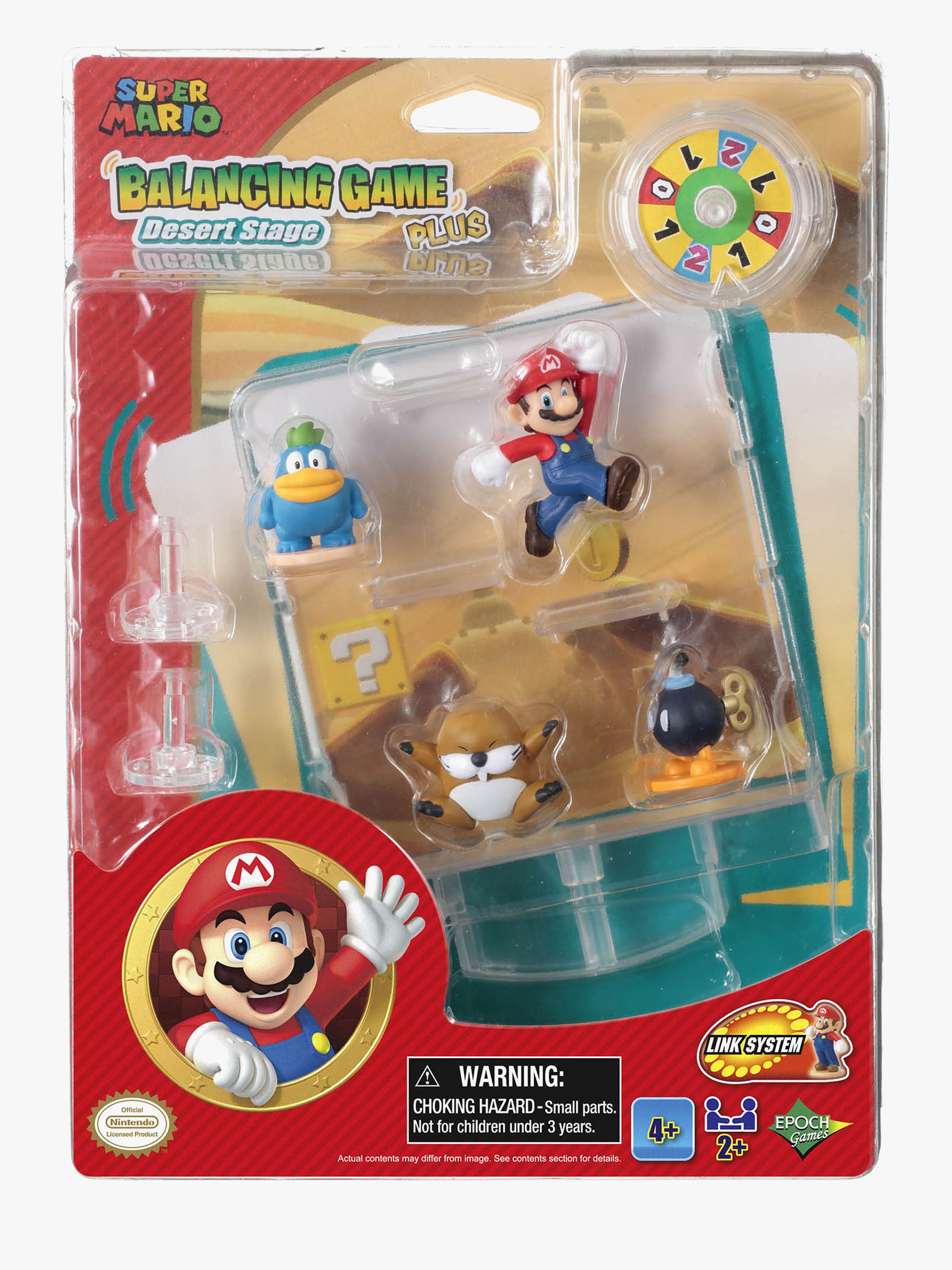 Nintendo Super Mario Spel Balanseringsspel Plus Ökenbana