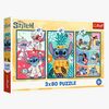 Trefl Lilo & Stitch Pussel 3x80 Bitar