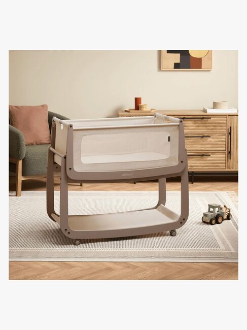 Snüz SnuzPod 5 Bedside Crib, Mocha