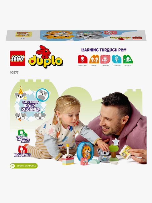 LEGO DUPLO 10977 Min Första Hundvalp & Kattunge Med Ljud