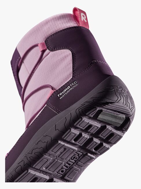 Reimatec Ensilumi Barefoot Jr Vinterkängor, Deep Purple