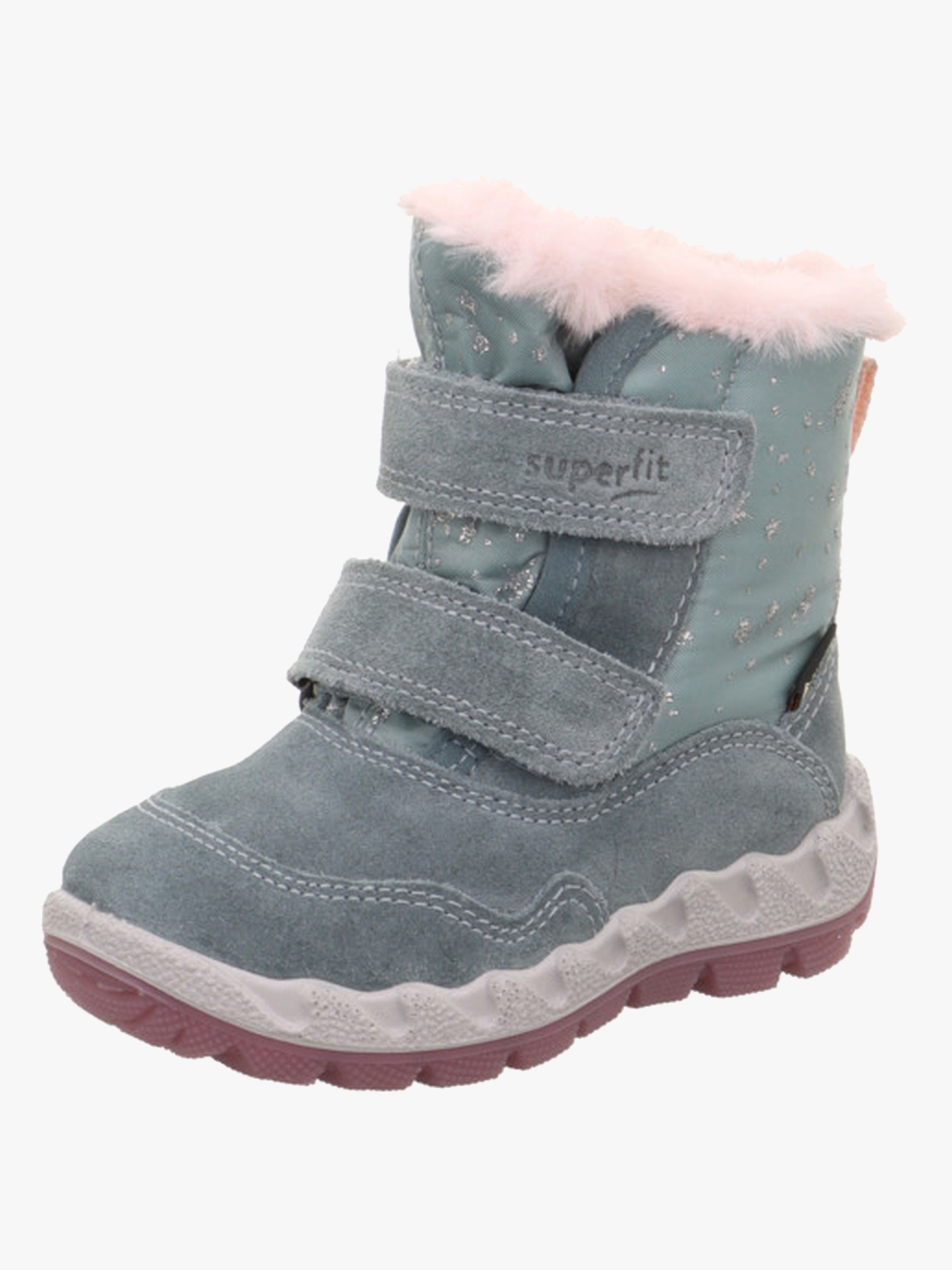 Superfit Icebird Vinterkängor, Light Green/Pink, 22