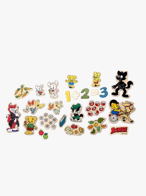 Bamse Magnetsiffror och Figurer