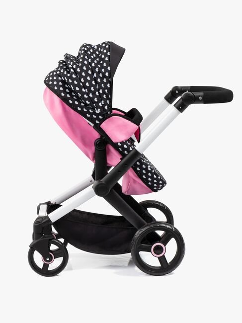 Bayer Design Xeo Dockvagn, Svart/Rosa