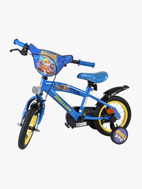 Paw Patrol Rubble & Crew Cykel 12 Tum, Blå