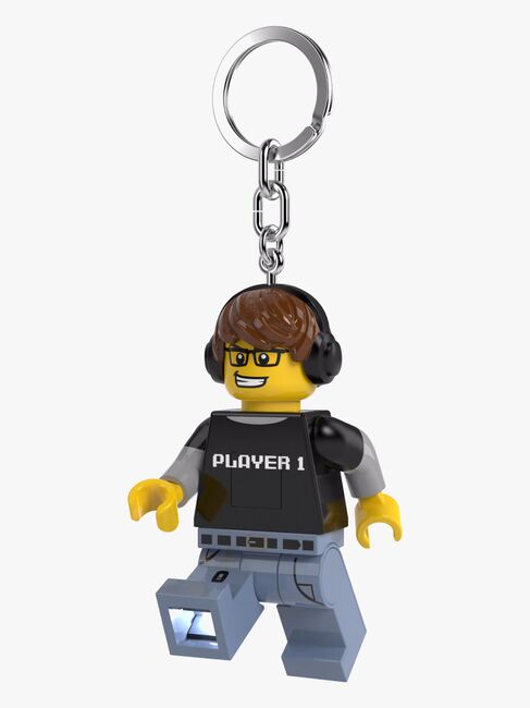 LEGO® Minifigure™ Videospel Kille Nyckelring med LED-lampa