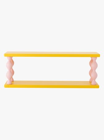 Bloomingville Bibiola Vägghylla, Gul