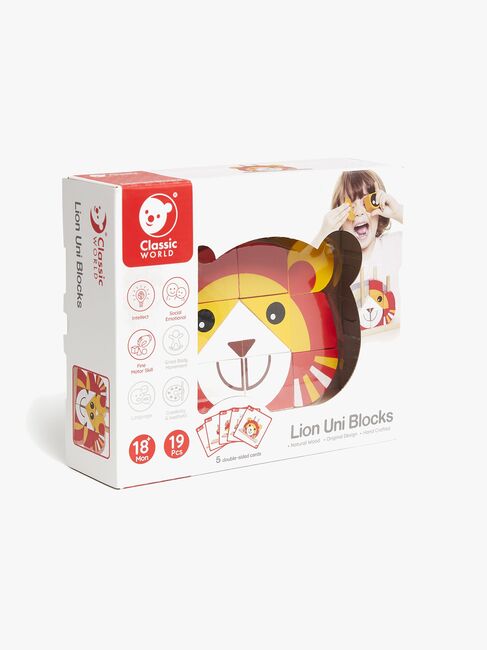 Classic World Stapelklossar Lejon