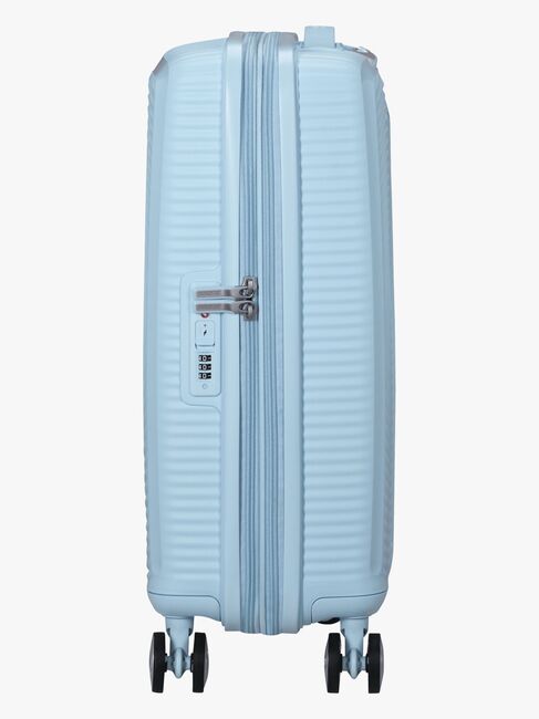 American Tourister Soundbox Spinner Resväska 35,5L, Pastel Blue