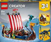 LEGO Creator 31132 Vikingaskepp Och Midgårdsormen