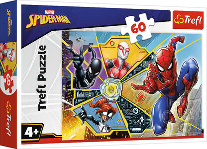 Trefl Marvel Spider-Man Pussel 60 Bitar