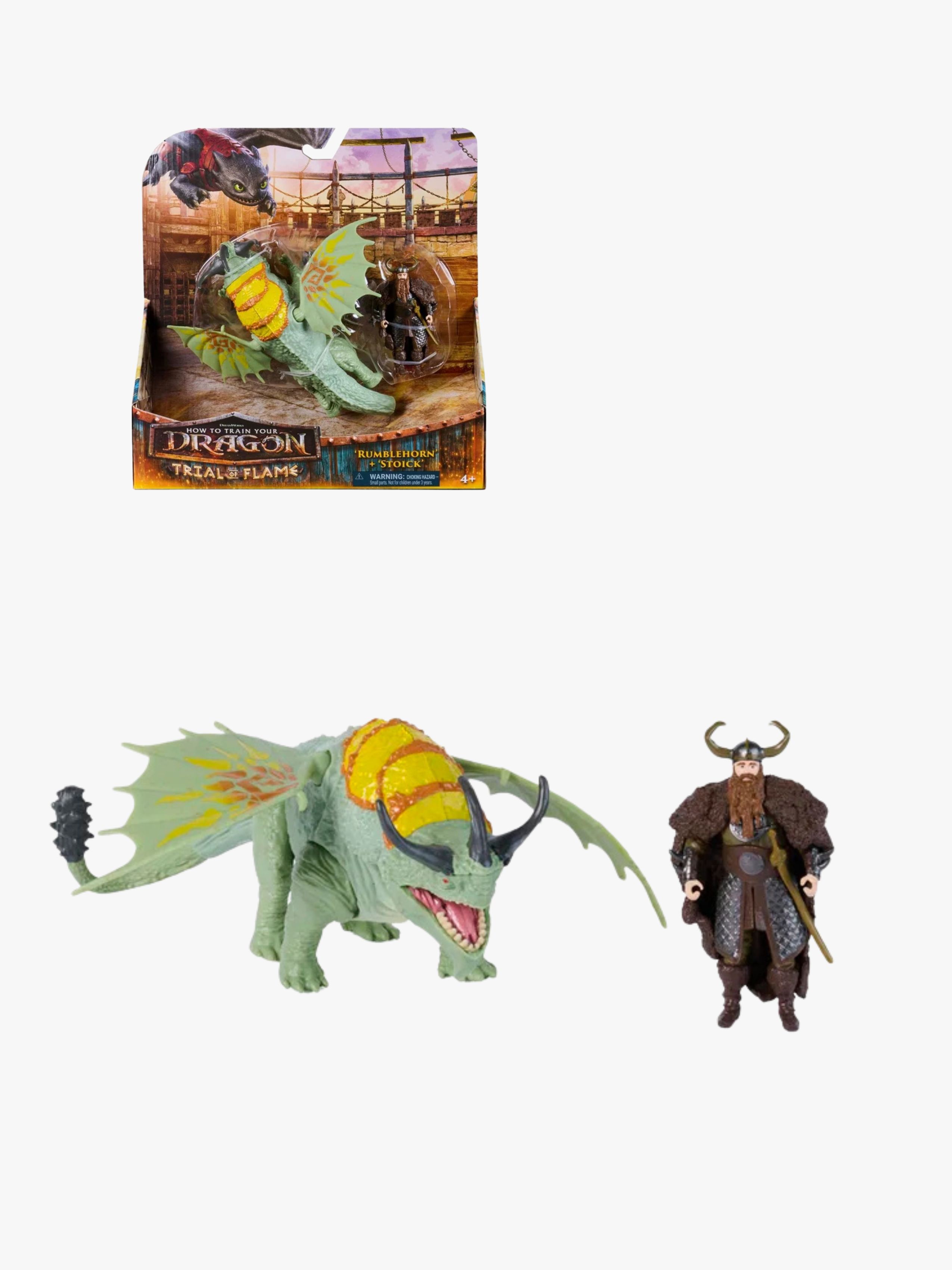 Draktränaren Viking &  Dragon Lekset Rumlehorn &  Stoick