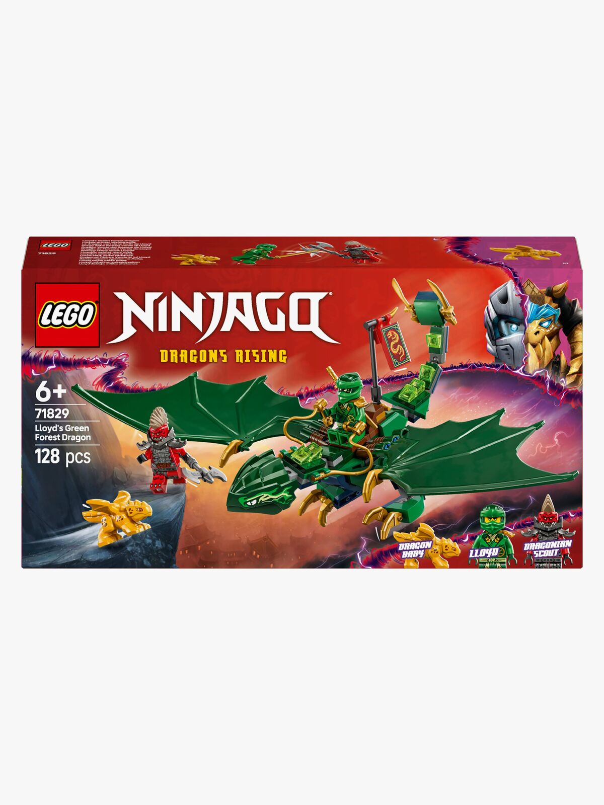 LEGO Ninjago 71829 Lloyds gröna skogsdrake