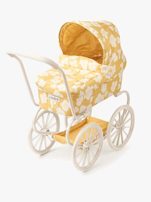 LIEWOOD Adaline Dockvagn, Flower/Lemon Yellow