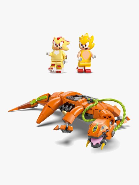 LEGO Sonic 77003 Super Shadow mot Biolizard