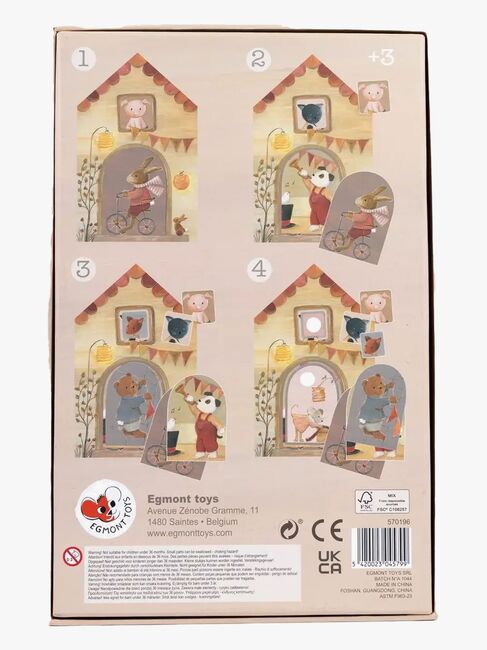 Egmont Toys Kompisgäng Pussel med Flera Lager