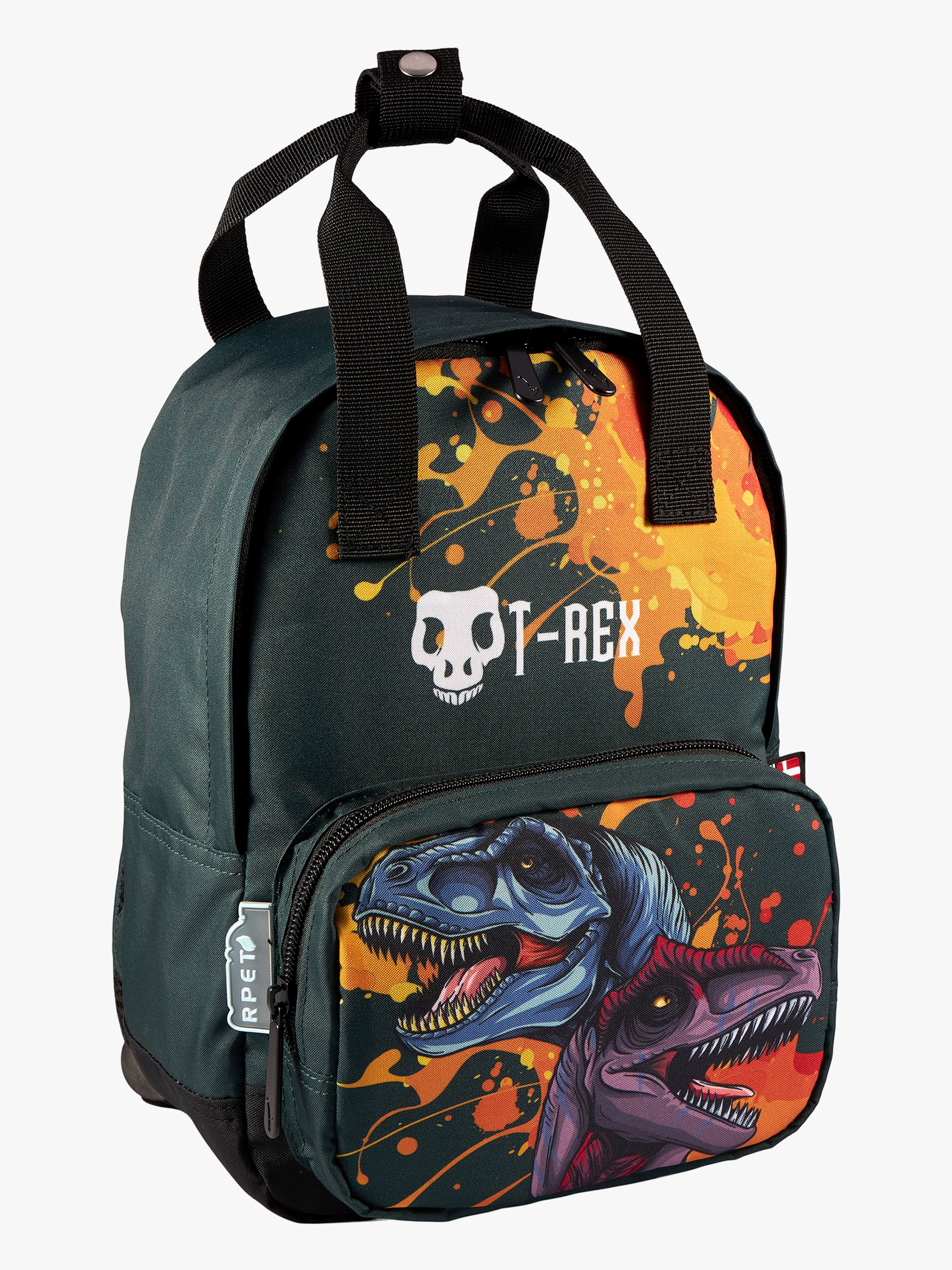Pure Denmark Dino T-Rex Ryggsäck 7L, Green