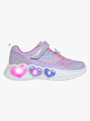 Skechers Enchanted Heart LED-lenkkarit, Lavender