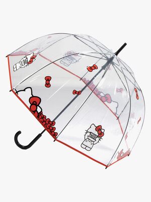 Hello Kitty Paraply, Transparent
