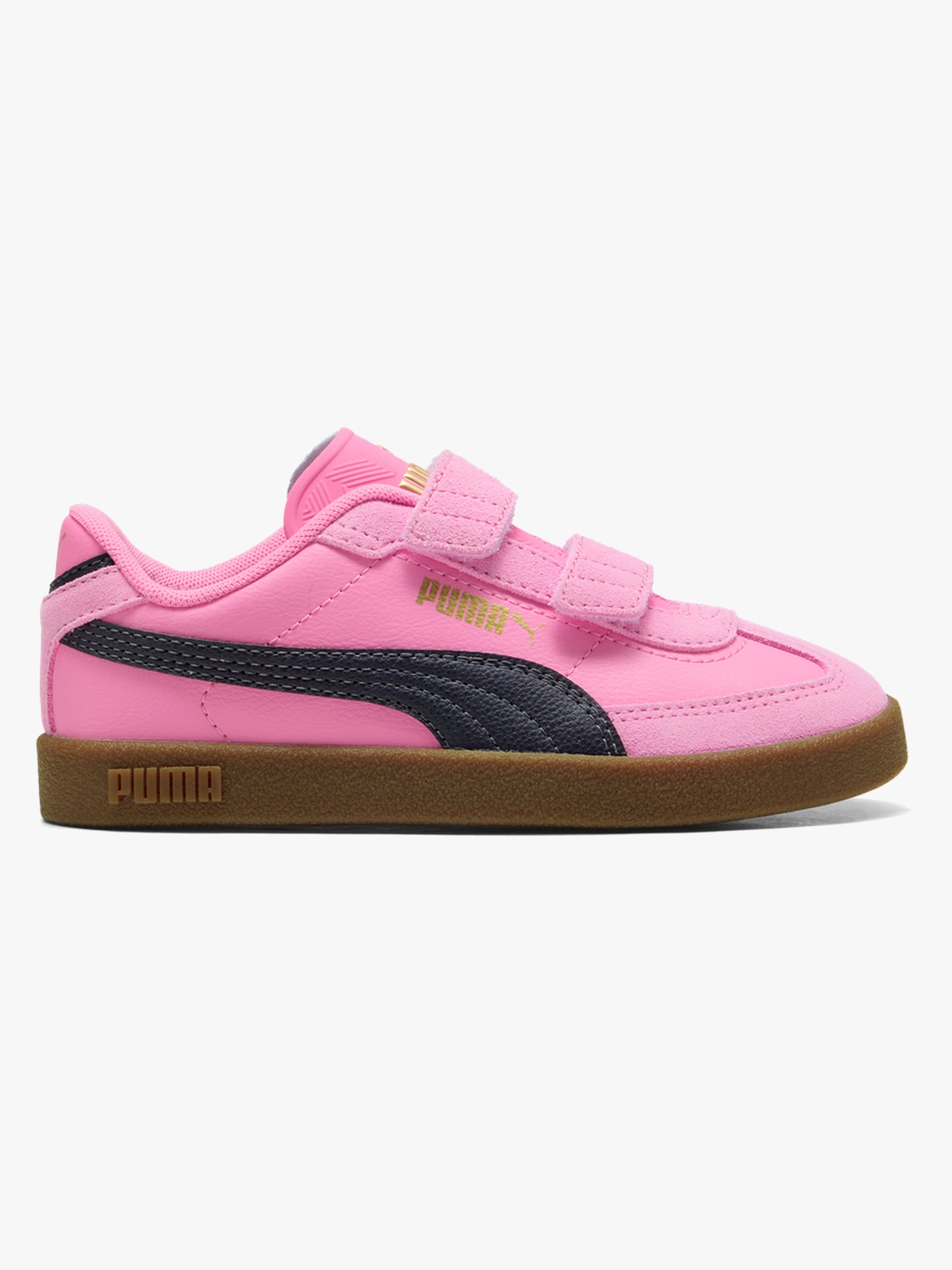 Puma Club II Era V PS Sneakers, Pink/New Navy, 35