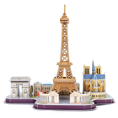 Cubic Fun City Line Paris 3D Pussel 114 Bitar