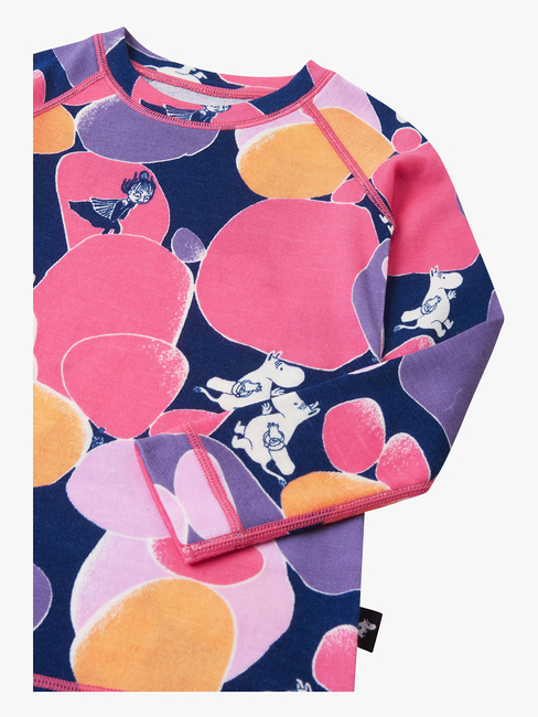 Reima Moomin Trivsam Underställ Merinomix, Soft Coral