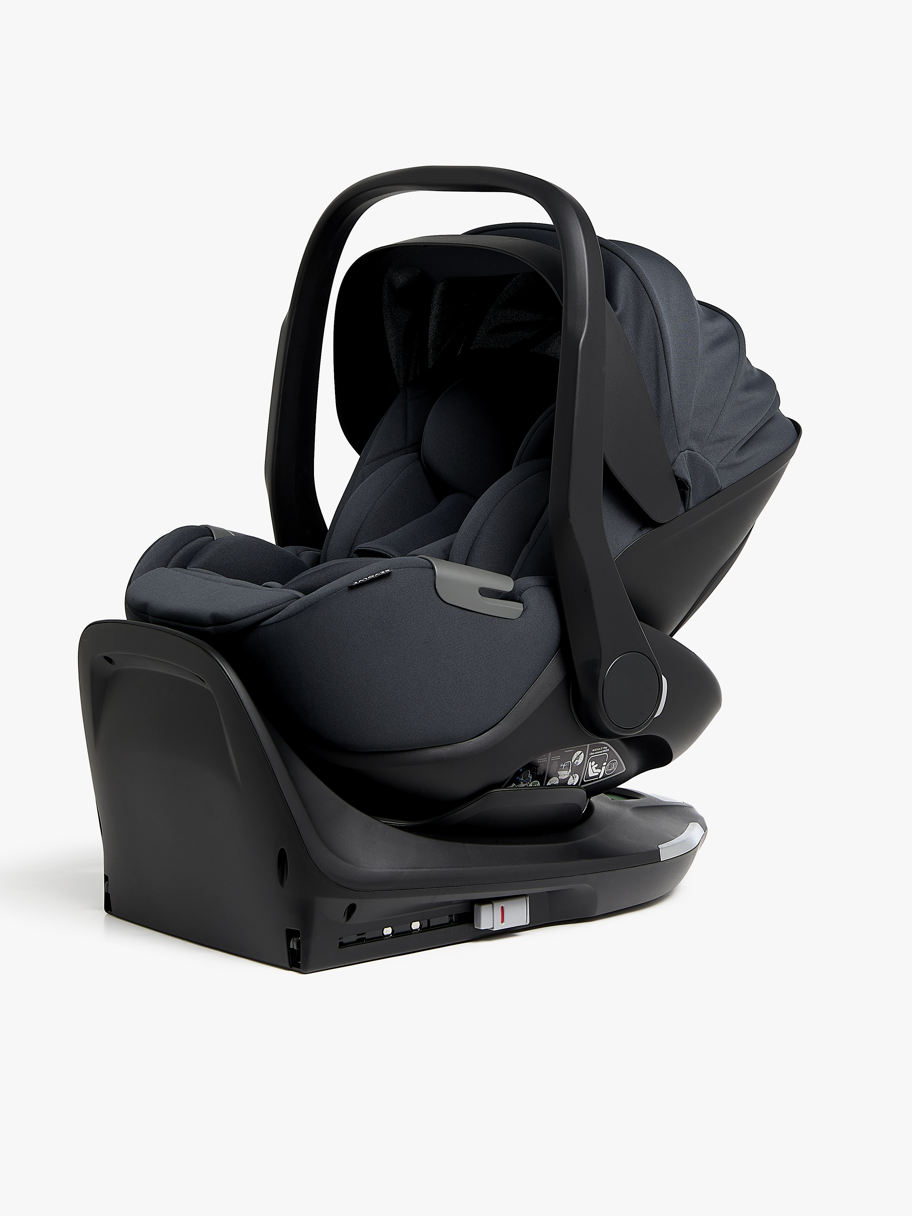 Beemoo Revolve i-Size Babyskydd inkl. Bas, Anthracite