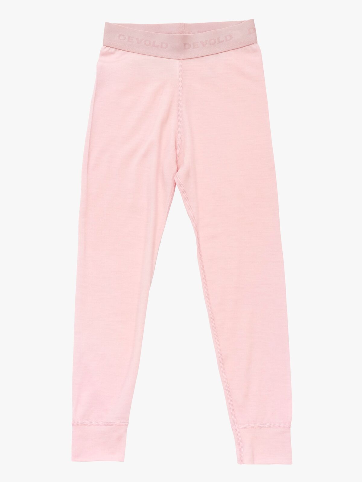 Devold Breeze Merino Underställsbyxor Kid, Chalk Pink