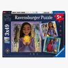 Ravensburger Disney Wish Pussel 3x49 Bitar