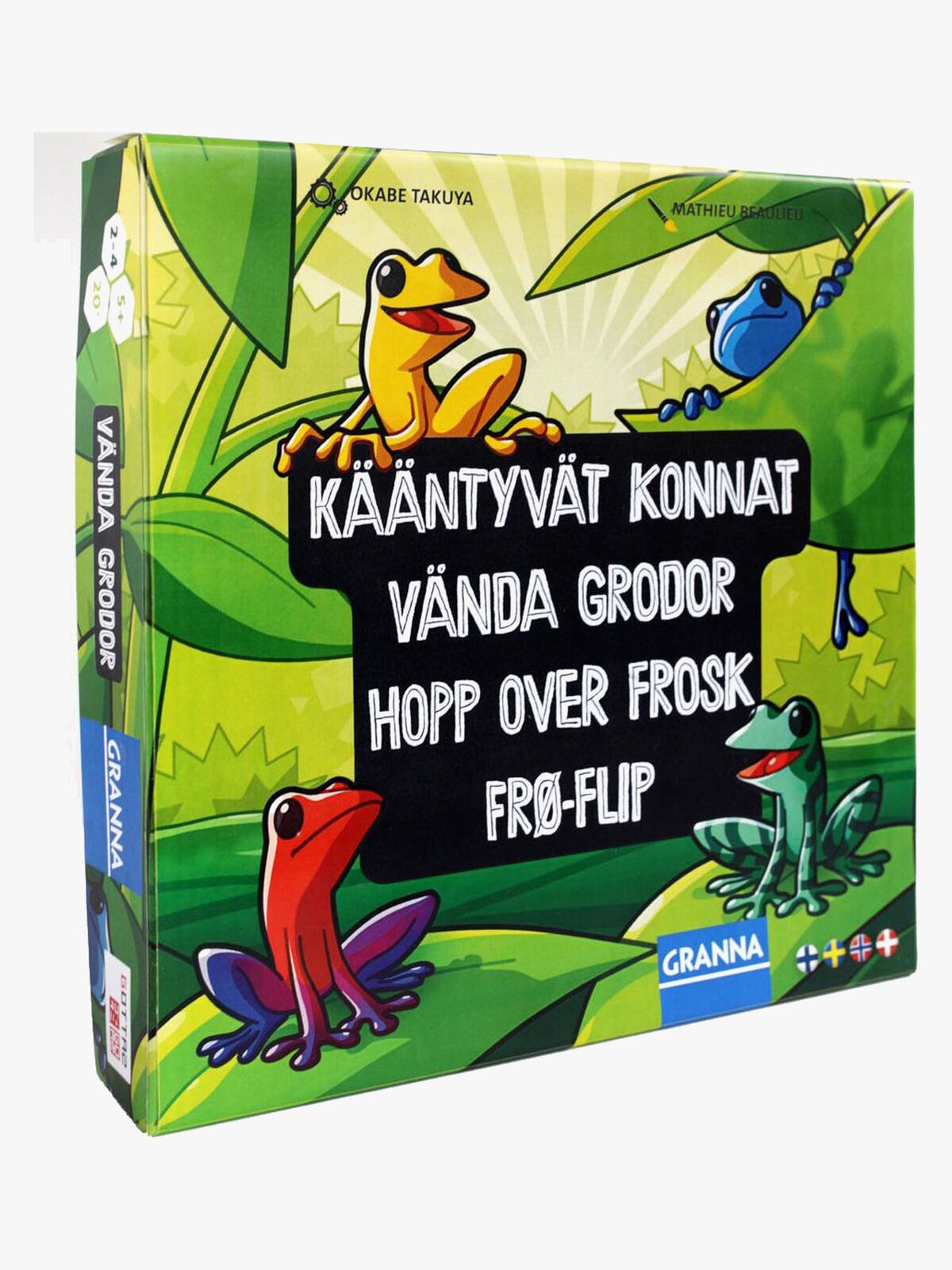AMO Games Flipover Frog Sällskapsspel