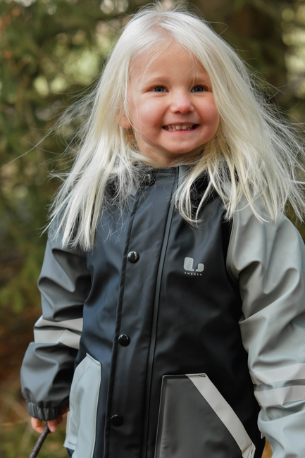 Lindberg Fagerhult Fodrat Regnställ, Black/Anth