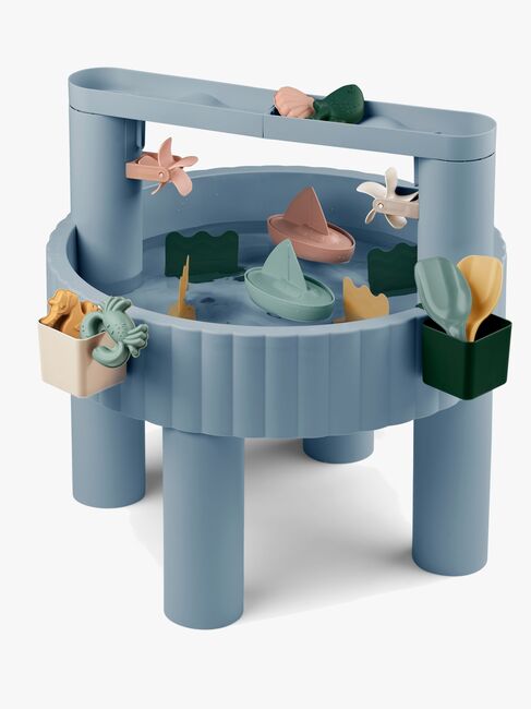 LIEWOOD Sepp Aktivitetsbord Vatten & Sand, Blå
