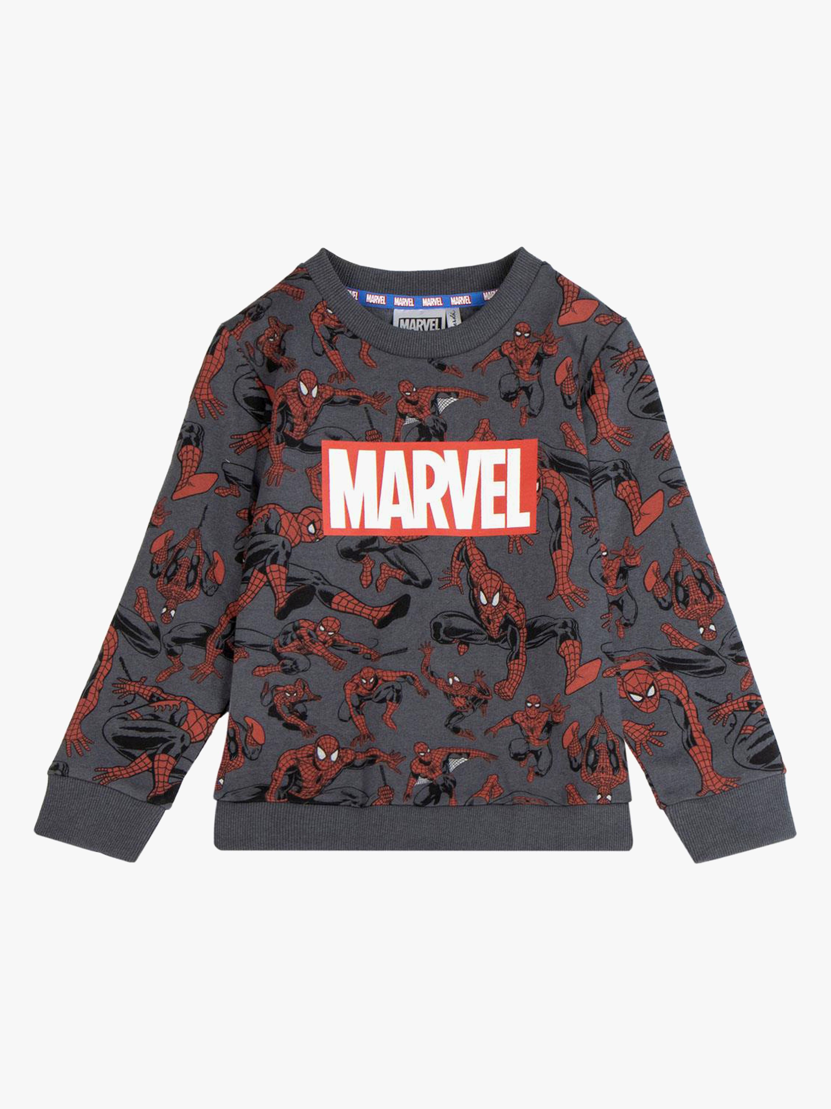 Marvel Spider-Man Tröja, Grå/Röd, 3 år