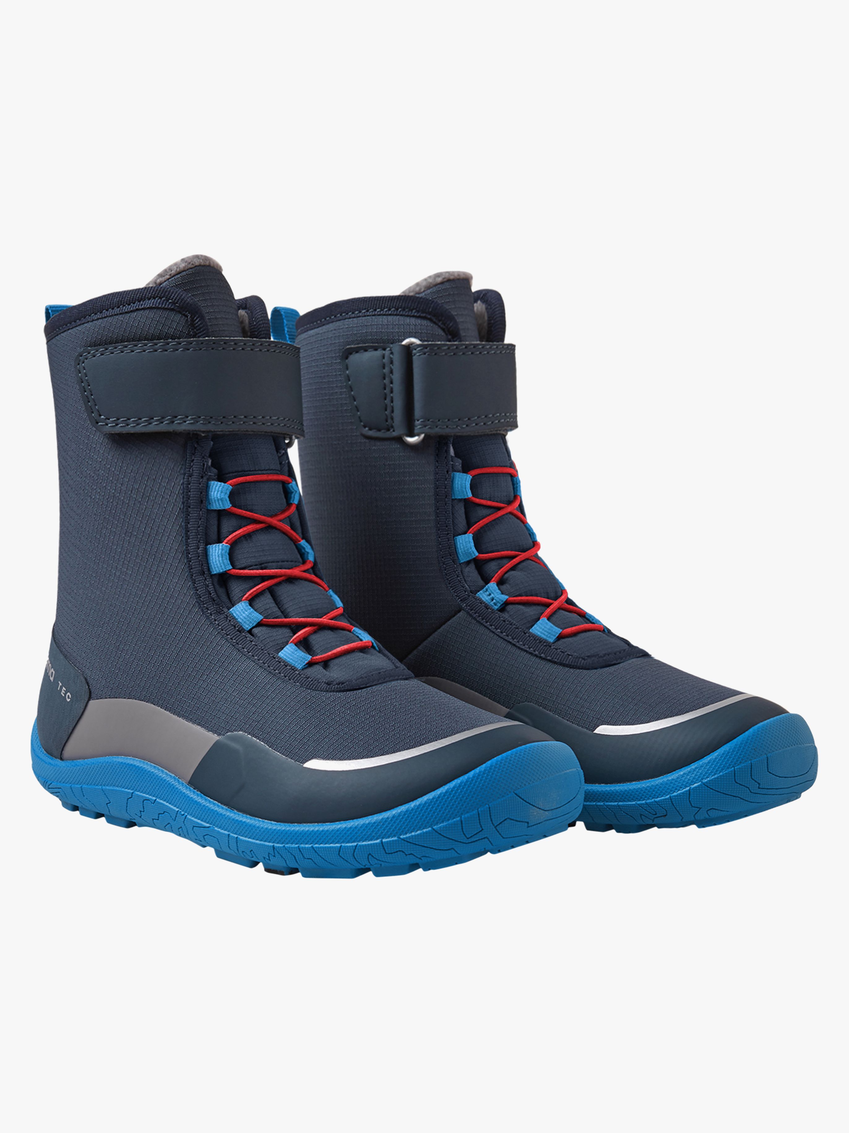 Reimatec Barefoot Jr Talvella Vinterkängor, Navy, 39